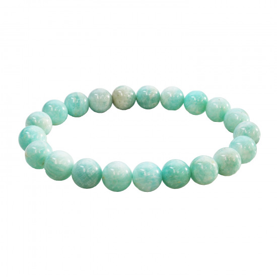 AMAZONITE bracelet (pearl 10 mm) AMAZONITE bracelet (pearl 10 mm)