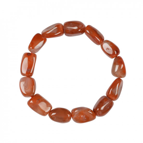 CARNELIAN bracelet nugget (small) JEWELRY CARNELIAN bracelet nugget (small) JEWELRY
