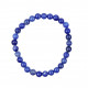 BLUE QUARTZ bracelet (pearl 6 mm) JEWELLERIES BLUE QUARTZ bracelet (pearl 6 mm) JEWELLERIES