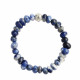 SODALITE bracelet nugget (zircon) SODALITE bracelet nugget (zircon)