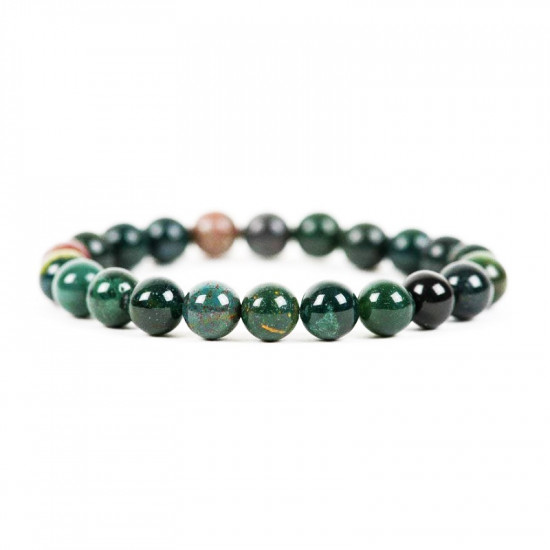 BLOODSTONE bracelet (pearl 8 mm) JEWELLERIES BLOODSTONE bracelet (pearl 8 mm) JEWELLERIES