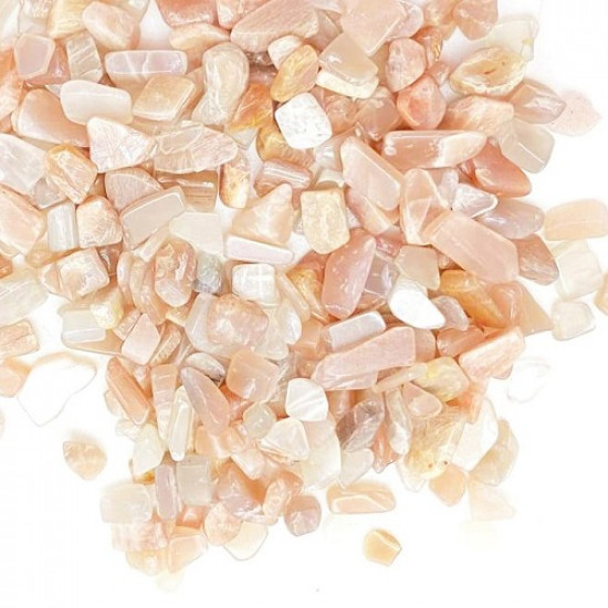 MOONSTONE chips (ca 60g) CRYSTALS MOONSTONE chips (ca 60g) CRYSTALS