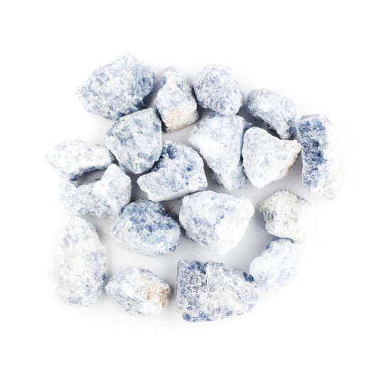 BLUE CALCITE rough CRYSTALS BLUE CALCITE rough CRYSTALS