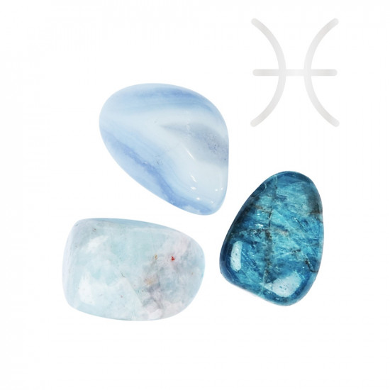 La Tene crystal set "PISCES" LA TENE SIGNATURE BRAND La Tene crystal set "PISCES" LA TENE SIGNATURE BRAND