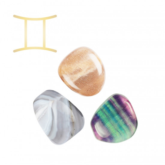 La Tene crystal set GEMINI "LUCKY CRYSTALS FOR 2021" La Tene crystal set GEMINI "LUCKY CRYSTALS FOR 2021"