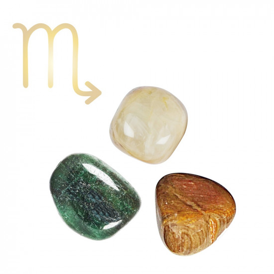 La Tene crystal set SCORPIO "LUCKY CRYSTALS FOR 2021" LA TENE SIGNATURE BRAND La Tene crystal set SCORPIO "LUCKY CRYSTALS FOR 2021" LA TENE SIGNATURE BRAND