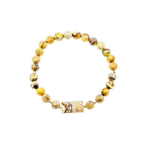 La Tene bracelet "PICTURE JASPER" LA TENE SIGNATURE BRAND La Tene bracelet "PICTURE JASPER" LA TENE SIGNATURE BRAND