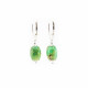 La Tene earrings "CHRYSOPRASE" closed clasp LA TENE SIGNATURE BRAND La Tene earrings "CHRYSOPRASE" closed clasp LA TENE SIGNATURE BRAND
