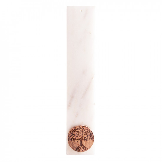 INCENSE HOLDER marble with tree of life INCENSE HOLDER marble with tree of life