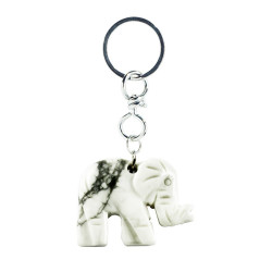 VALGE HAULIIT võtmehoidja elevant