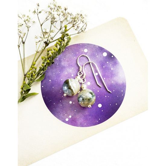 La Tene earrings "OCEAN JASPER" LA TENE SIGNATURE BRAND La Tene earrings "OCEAN JASPER" LA TENE SIGNATURE BRAND