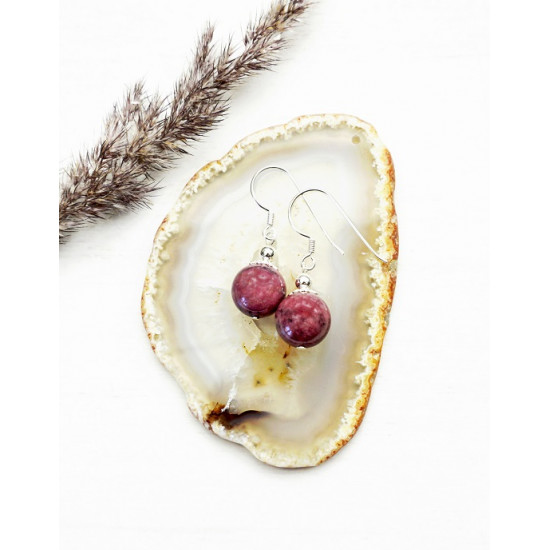La Tene earrings "RHODONITE" LA TENE SIGNATURE BRAND La Tene earrings "RHODONITE" LA TENE SIGNATURE BRAND