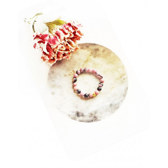 La Tene ring "RHODONITE" LA TENE SIGNATURE BRAND La Tene ring "RHODONITE" LA TENE SIGNATURE BRAND