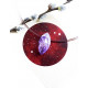 AMETHYST with a hole leaf faceted JEWELRY AMETHYST with a hole leaf faceted JEWELRY