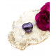 AMETHYST heart with a hole JEWELRY AMETHYST heart with a hole JEWELRY