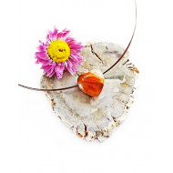 PUNANE AHHAAT süda auguga PUNANE AHHAAT süda auguga