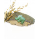 GREEN AVENTURINE with a hole elephant GREEN AVENTURINE with a hole elephant
