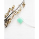 GREEN AVENTURINE with a hole trapezium JEWELRY GREEN AVENTURINE with a hole trapezium JEWELRY