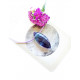 FLUORITE with a hole leaf JEWELRY FLUORITE with a hole leaf JEWELRY