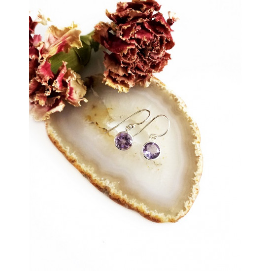 AMETHYST earrings (silver 925) JEWELRY AMETHYST earrings (silver 925) JEWELRY