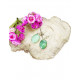 CHRYSOPRASE earrings drop (silver 925) JEWELRY CHRYSOPRASE earrings drop (silver 925) JEWELRY