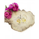 RUTILATED QUARTZ different shaped earrings (silver 925) RUTILATED QUARTZ different shaped earrings (silver 925)