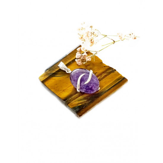 AMETHYST pendant (silver 925) JEWELRY AMETHYST pendant (silver 925) JEWELRY