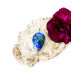AZURITE-MALACHITE pendant tear (silver 925) JEWELRY AZURITE-MALACHITE pendant tear (silver 925) JEWELRY