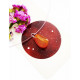 CARNELIAN pendant with a big ring (silver 925) JEWELRY CARNELIAN pendant with a big ring (silver 925) JEWELRY
