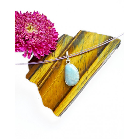 LARIMAR pendant different shape (A3) (silver 925) LARIMAR pendant different shape (A3) (silver 925)