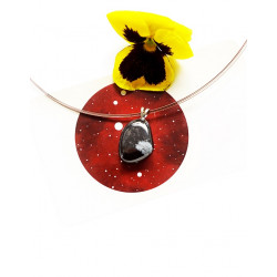 LUMIOBSIDIAAN suletud kinnitusega ripats (hõbe 925) LUMIOBSIDIAAN suletud kinnitusega ripats (hõbe 925)