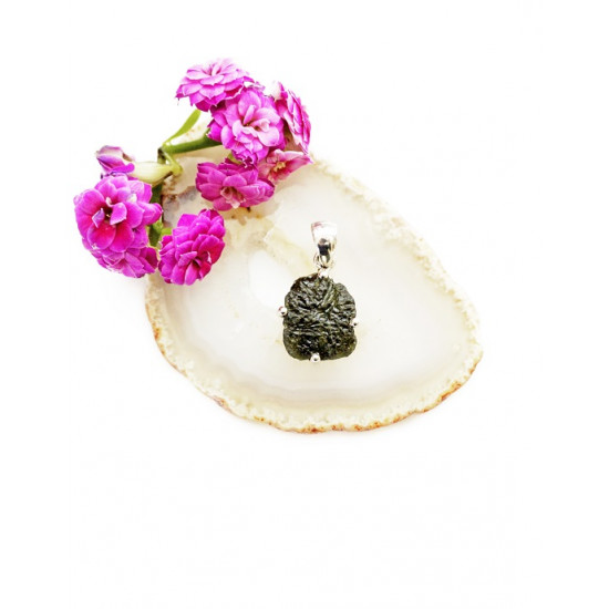 MOLDAVITE pendant (silver 925) JEWELLERY MOLDAVITE pendant (silver 925) JEWELLERY