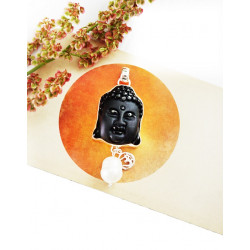 MUST OBSIDIAAN, PÄRLIKARP, BUDDHA, OM SÜMBOL ripats (hõbe 925) MUST OBSIDIAAN, PÄRLIKARP, BUDDHA, OM SÜMBOL ripats (hõbe 925)
