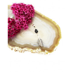 MUST OBSIDIAAN ripats sulg (hõbe 925) MUST OBSIDIAAN ripats sulg (hõbe 925)