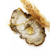 CITRINE pendant with a closed clasp oblong (silver 925) CITRINE pendant with a closed clasp oblong (silver 925)