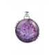 CHAROITE pendant (silver 925) JEWELRY CHAROITE pendant (silver 925) JEWELRY