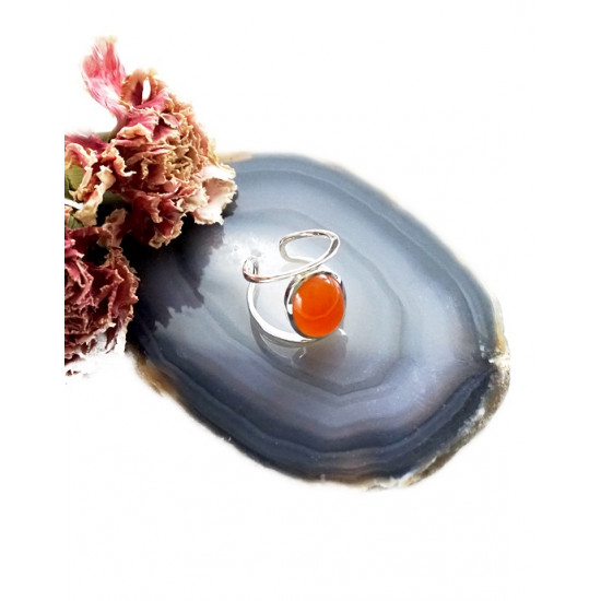 CARNELIAN ring (silver 925) JEWELRY CARNELIAN ring (silver 925) JEWELRY