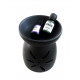 OIL LAMP flower black (big) OIL LAMPS OIL LAMP flower black (big) OIL LAMPS