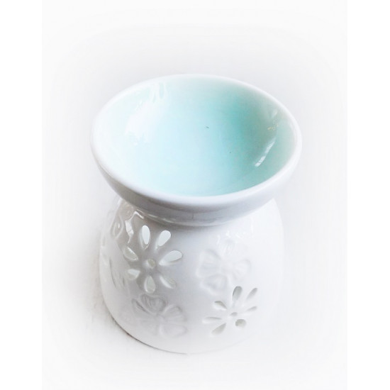 OIL LAMP flowers white OIL LAMPS OIL LAMP flowers white OIL LAMPS