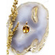 CITRINE pendant (gold 585) CITRINE pendant (gold 585)