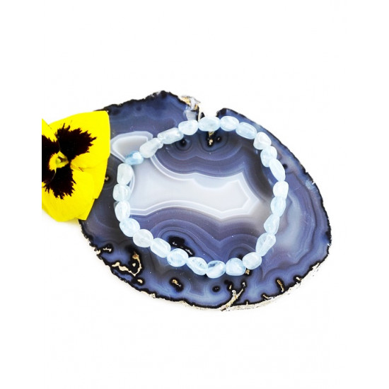 AQUAMARINE bracelet nugget (smaller) AQUAMARINE bracelet nugget (smaller)