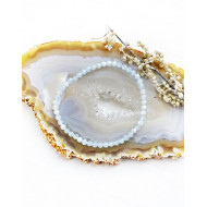 AKVAMARIIN käekett tahutud (pärl 4 mm) AKVAMARIIN käekett tahutud (pärl 4 mm)