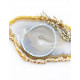 AQUAMARINE bracelet faceted (pearl 4 mm) JEWELRY AQUAMARINE bracelet faceted (pearl 4 mm) JEWELRY