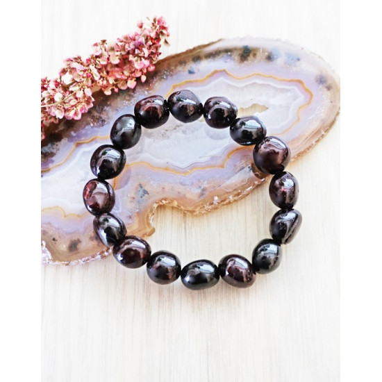 GARNET nugget bracelet JEWELLERIES GARNET nugget bracelet JEWELLERIES