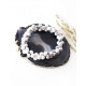WHITE HOWLITE twine pearl bracelet WHITE HOWLITE twine pearl bracelet