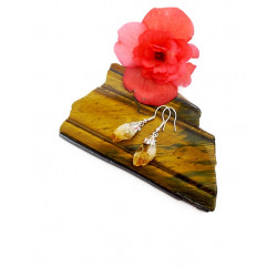 TSITRIIN kõrvarõngad rippuvad tipp (metall)