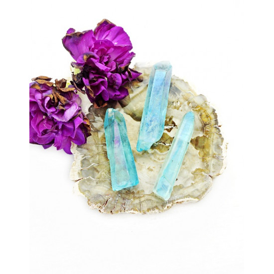 AQUA AURA point CRYSTALS AQUA AURA point CRYSTALS