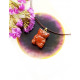 RED JASPER pendant bear (metal) JEWELLERIES RED JASPER pendant bear (metal) JEWELLERIES