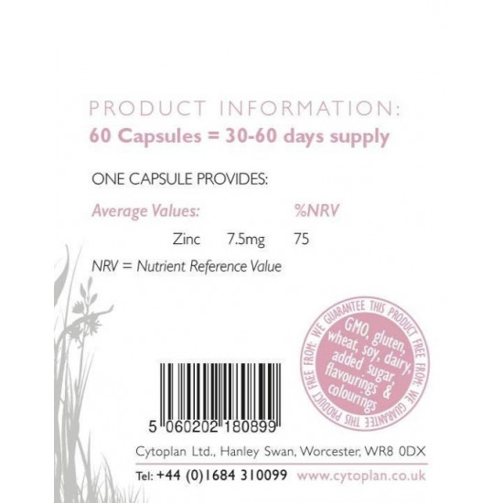 CYTOPLAN ZINC HEALTH PRODUCTS CYTOPLAN ZINC HEALTH PRODUCTS