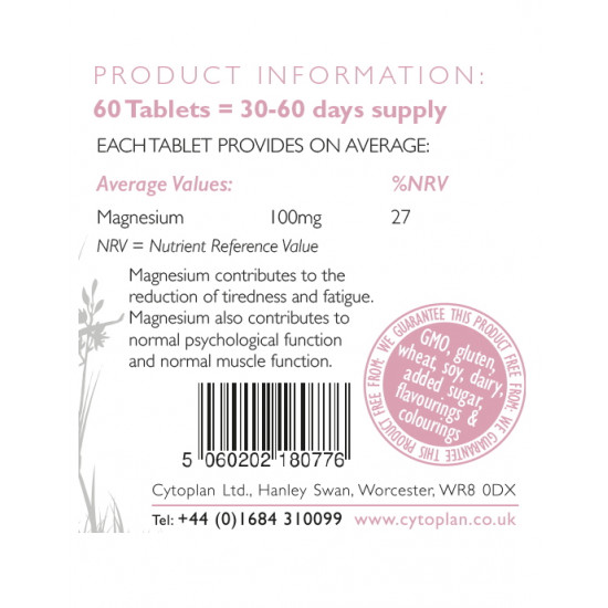 CYTOPLAN BIOFOOD MAGNESIUM CYTOPLAN BIOFOOD MAGNESIUM